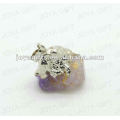 Raw Tumbled Gemstone Pendant